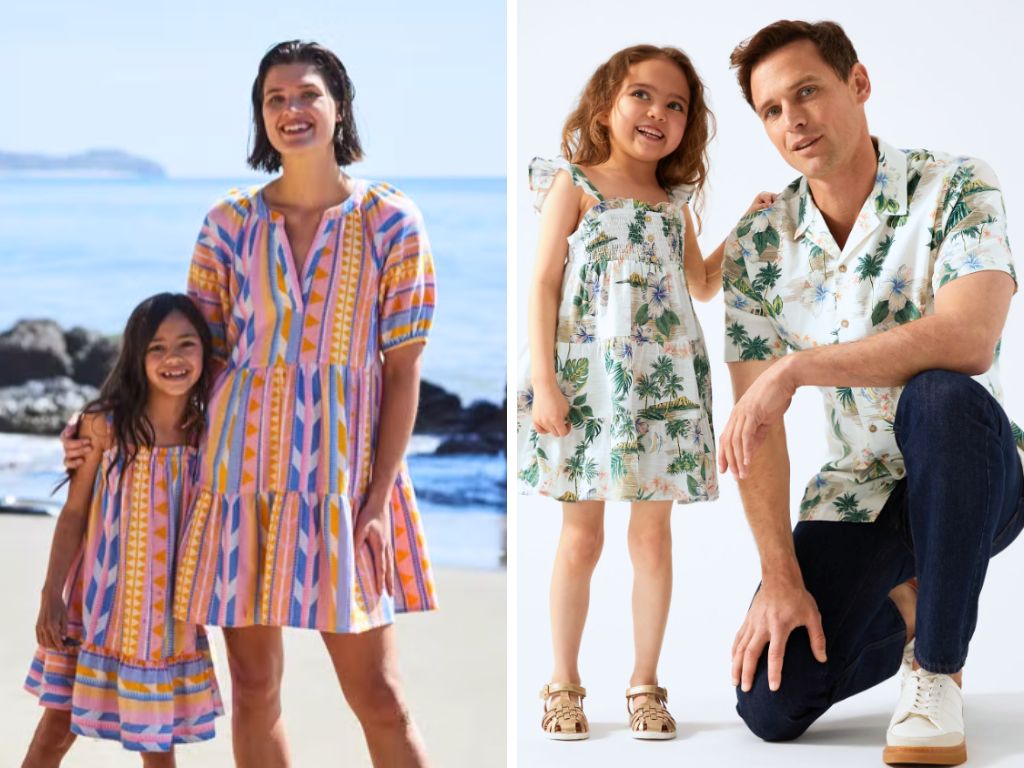 Matching mom and outlet daughter dresses